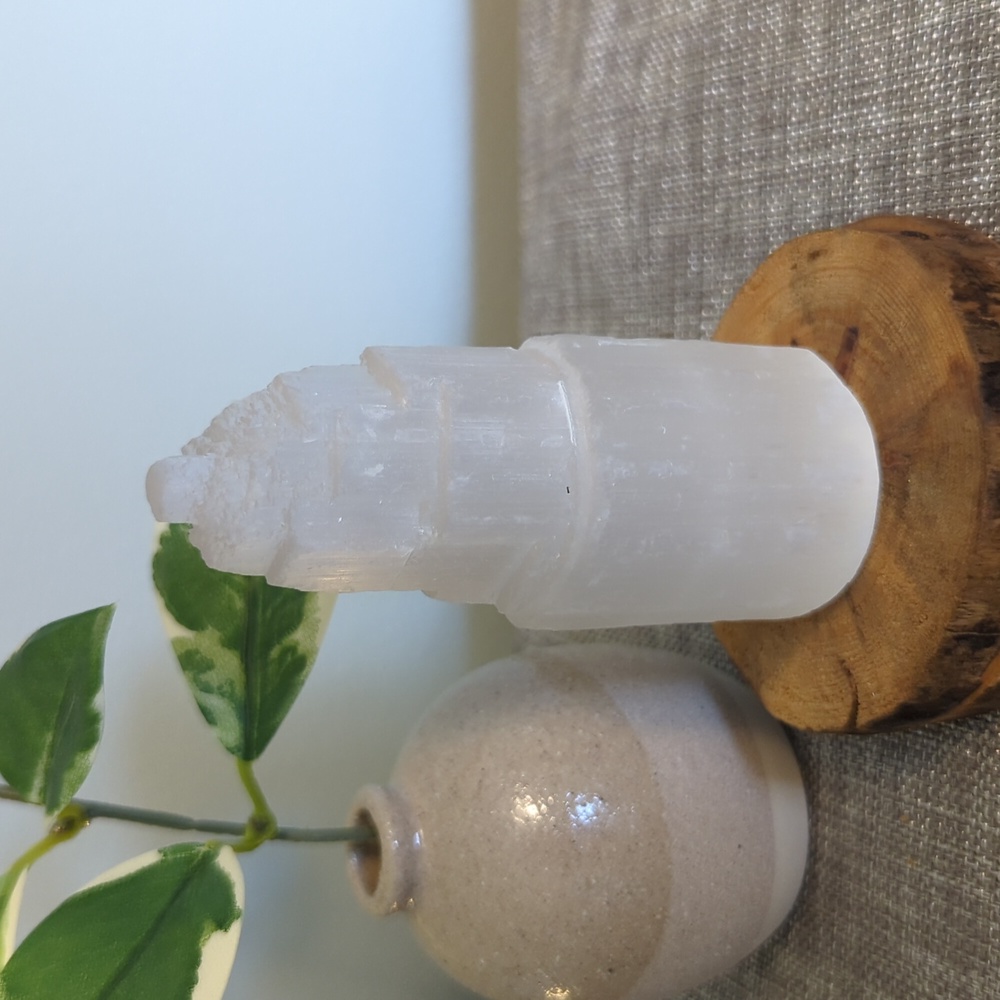 Selenite Tower 4 inches tall